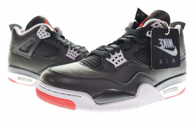 【中古】ナイキ NIKE AIR JORDAN 4 RETRO BRED REIMAGINED 28.5cm FV5029-006 エア ジョーダン ブレッド ▲■ 240930