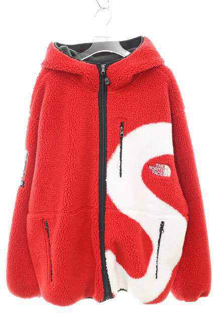 【中古】シュプリーム SUPREME × THE NORTH FACE 20AW S LOGO HOODED FLEECE JACKET XL NT62004I ☆AA★241016