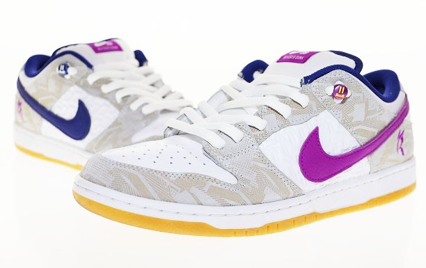 【中古】ナイキ NIKE × RAYSSA LEAL SB DUNK LOW PRM RL ライッサレアウ コラボ ダンク ロー パープル 紫▲■241015