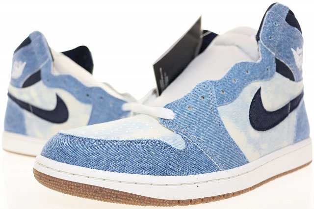 【中古】ナイキ NIKE AIR JORDAN 1 RETRO HIGH OG DENIM 29cm FQ2947-100 エア ジョーダン レトロ ハイ ▲■241015