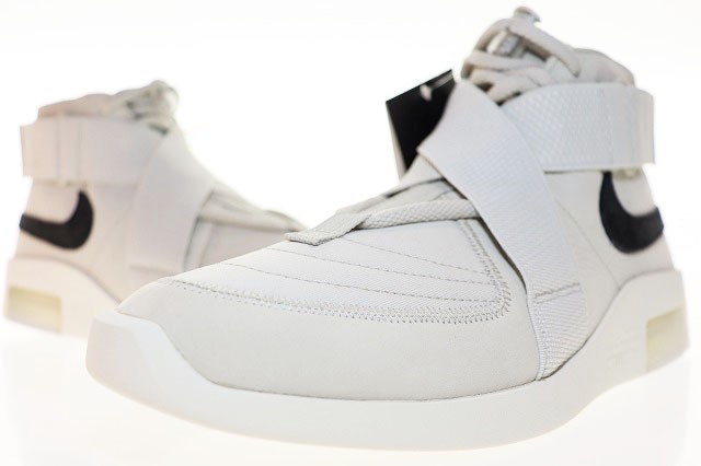 【中古】ナイキ NIKE × FEAR OF GOD 1 AIR RAID LIGHT BONE 27.5cm AT8087-001 FOG エア レイド ▲■241019