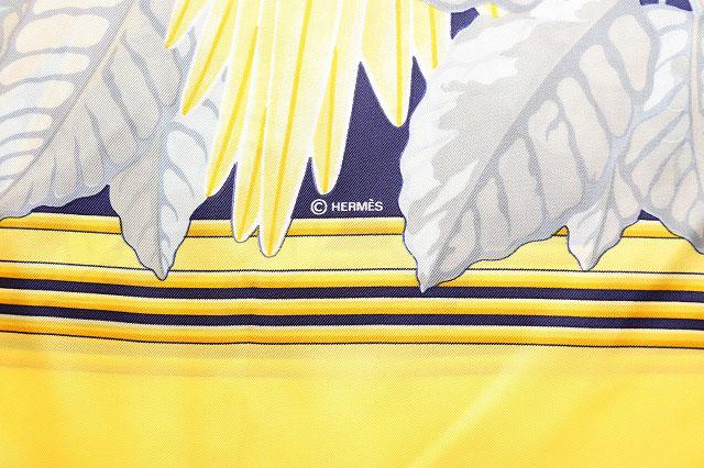 未使用　エルメス　スカーフ　 Perroquets HERMES - HERMES エルメス カレ 90 スカーフ Les Perroquets