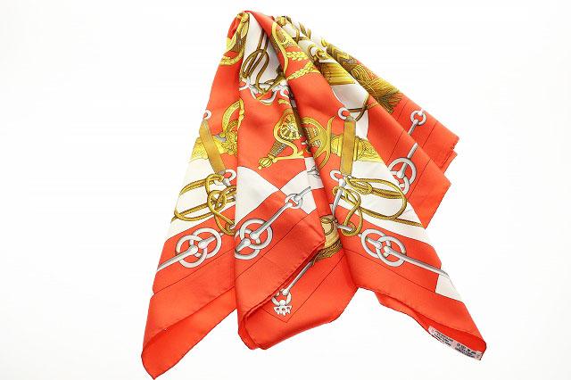 HERMES エルメス カレ90 クリケティス ダークレッド系 HERMES - HERMES エルメス カレ90 クリケティス ダークレッド系