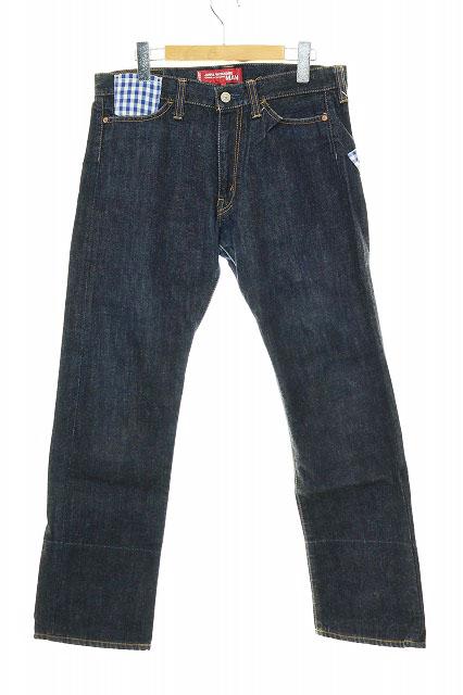【中古】ジュンヤワタナベマン JUNYA WATANABE MAN × Levi's 505 09 ロールアップ チェック デニム パンツ ● 241109の通販は