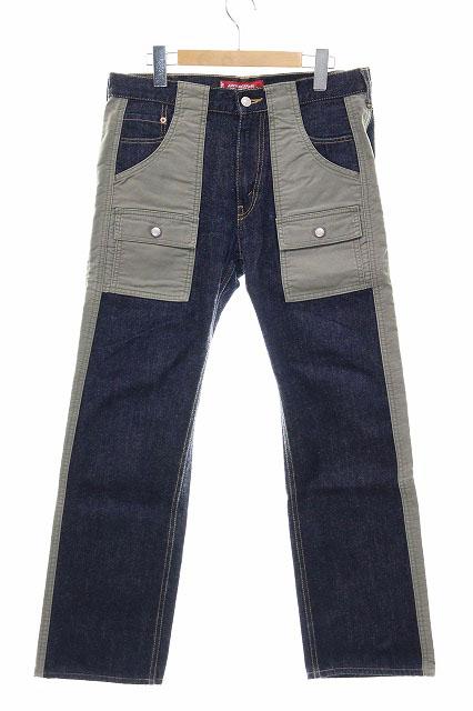 【中古】ジュンヤワタナベマン JUNYA WATANABE MAN × Levi’s × DOVER STREET MARKET 再構築 デニム パンツ 241109
