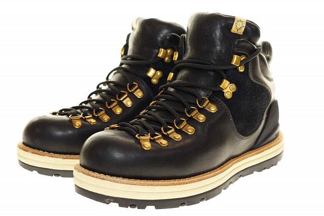 中古】ビズビム VISVIM SERRA VEGGIE BLACK US8 セラ マウンテンブーツ 