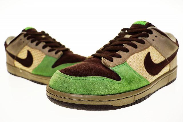【中古】ナイキ NIKE 訳あり 観賞用 DUNK LOW KICKS HAWAII 2004 27cm KICKS-HI 310661-221 ダンク ロー ▲250109