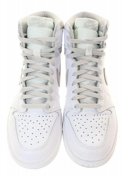 【中古】ナイキ NIKE AIR JORDAN 1 HIGH 85 WHITE NEUTRAL GREY 28cm BQ4422-100 エア ジョーダン ハイ ▲■ 241223_1