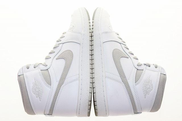 【中古】ナイキ NIKE AIR JORDAN 1 HIGH 85 WHITE NEUTRAL GREY 28cm BQ4422-100 エア ジョーダン ハイ ▲■ 241223_3