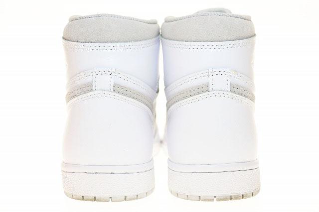【中古】ナイキ NIKE AIR JORDAN 1 HIGH 85 WHITE NEUTRAL GREY 28cm BQ4422-100 エア ジョーダン ハイ ▲■ 241223_4