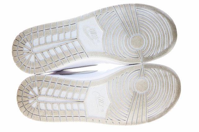 【中古】ナイキ NIKE AIR JORDAN 1 HIGH 85 WHITE NEUTRAL GREY 28cm BQ4422-100 エア ジョーダン ハイ ▲■ 241223_5