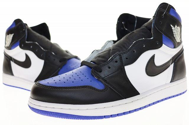 【中古】ナイキ NIKE AIR JORDAN 1 RETRO HIGH OG ROYAL TOE 28.5cm 555088-041 エア ジョーダン レトロ ▲■241124の通販は 26,400円