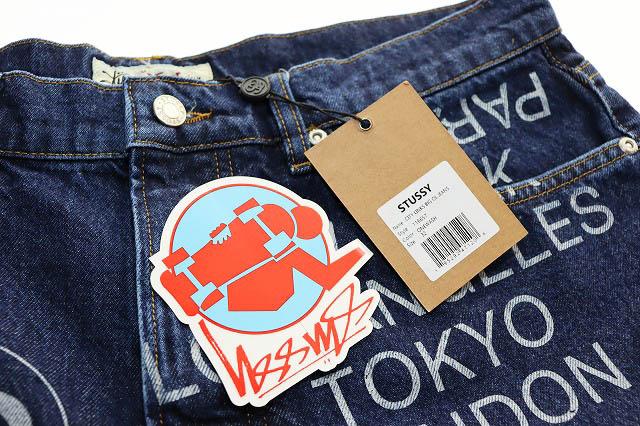 中古】ステューシー STUSSY 24SS CITY LINKS BIG OL JEANS ONEWASH