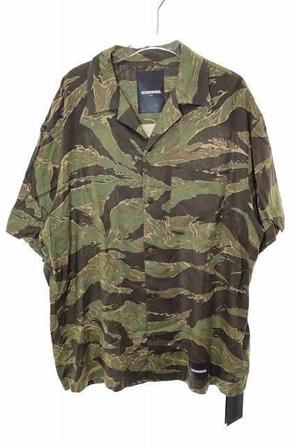 【中古】ネイバーフッド NEIGHBORHOOD ALOHA. TIGER/RL-SHIRT. SS XL 201TSNH-SHM02 アロハ タイガー ☆AA★■250314