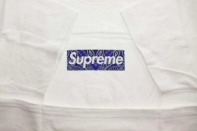 【中古】シュプリーム SUPREME 19AW BANDANA BOX LOGO TEE WHITE XL バンダナ ボックス ロゴ Tシャツ ☆AA★250311_3