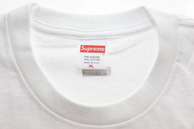 【中古】シュプリーム SUPREME 17SS MICHAEL JACKSON TEE WHITE XL マイケル ジャクソン Tシャツ 半袖 ☆AA★250311_5