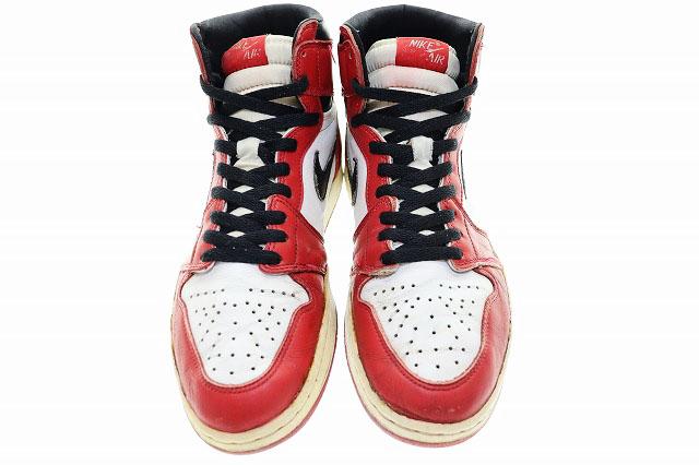 【中古】ナイキ NIKE 観賞用 AIR JORDAN 1 CHICAGO 1994 28.5cm 130207-101 AJ1 エア ジョーダン I シカゴ ▲251120