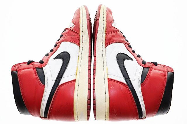 【中古】ナイキ NIKE 観賞用 AIR JORDAN 1 CHICAGO 1994 28.5cm 130207-101 AJ1 エア ジョーダン I シカゴ ▲251120