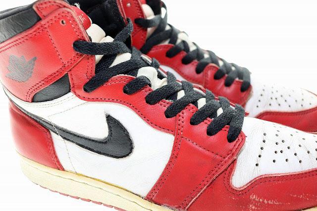 【中古】ナイキ NIKE 観賞用 AIR JORDAN 1 CHICAGO 1994 28.5cm 130207-101 AJ1 エア ジョーダン I シカゴ ▲251120