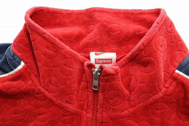 中古】シュプリーム SUPREME × NIKE 21SS VELOUR TRACK JACKET XL