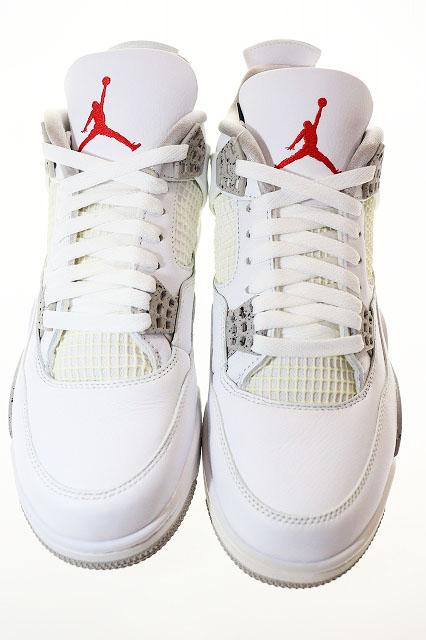 【中古】ナイキ NIKE AIR JORDAN 4 RETRO TECH WHITE 28.5cm CT8527-100 AJ4 ナイキ エア ジョーダン 4 ▲■250103