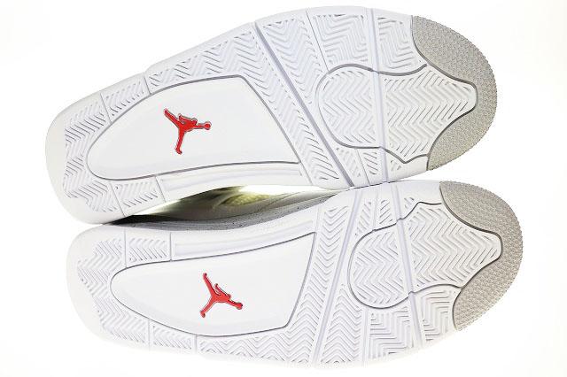 【中古】ナイキ NIKE AIR JORDAN 4 RETRO TECH WHITE 28.5cm CT8527-100 AJ4 ナイキ エア ジョーダン 4 ▲■250103