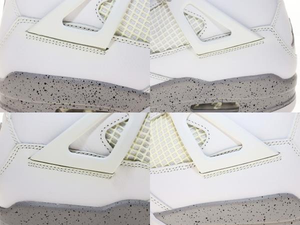 【中古】ナイキ NIKE AIR JORDAN 4 RETRO TECH WHITE 28.5cm CT8527-100 AJ4 ナイキ エア ジョーダン 4 ▲■250103