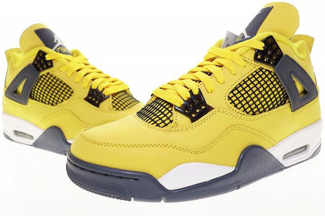 【中古】ナイキ NIKE AIR JORDAN 4 RETRO TOUR YELLOW 28cm CT8527-700 AJ4 エア ジョーダン 4 レトロ ▲■250103
