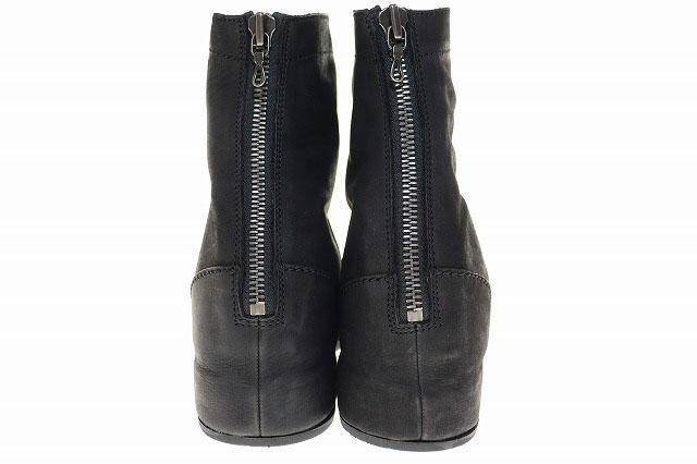 julius バックジップロングブーツ　厚底 julius バックジップロングブーツ厚底