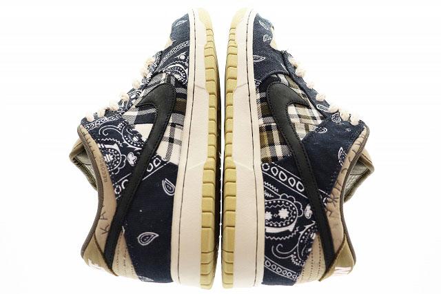 【中古】ナイキ NIKE SB DUNK LOW PRM QS TRAVIS SCOTT 2020 28.5cm PREMIUM CT5053-001 ☆AA★▲■250124