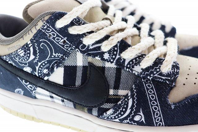 【中古】ナイキ NIKE SB DUNK LOW PRM QS TRAVIS SCOTT 2020 28.5cm PREMIUM CT5053-001 ☆AA★▲■250124