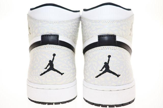 【中古】ナイキ NIKE AIR JORDAN 1 RETRO HIGH WHITE ELEPHANT PRINT 28.5cm 839115-106 AJ1 ▲■250216
