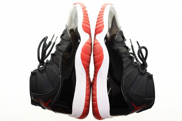 【中古】ナイキ NIKE AIR JORDAN 11 RETRO BRED 28.5cm 378037-061 AJ11 エア ジョーダン 11 レトロ ▲■250112