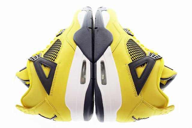 【中古】ナイキ NIKE AIR JORDAN 4 RETRO TOUR YELLOW 2021 27.5cm CT8527-700 AJ4 エア ジョーダン IV ▲■250131