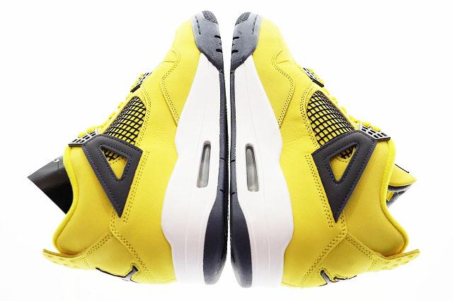 【中古】ナイキ NIKE AIR JORDAN 4 RETRO TOUR YELLOW 2021 27.5cm CT8527-700 AJ4 エア ジョーダン IV ▲■250131