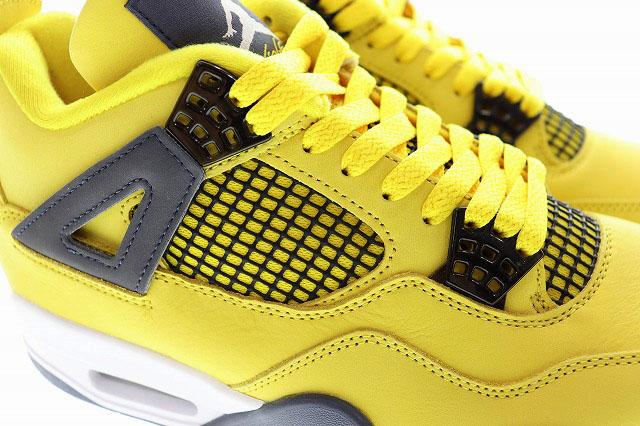 【中古】ナイキ NIKE AIR JORDAN 4 RETRO TOUR YELLOW 2021 27.5cm CT8527-700 AJ4 エア ジョーダン IV ▲■250131