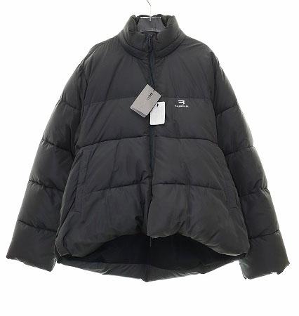 BALENCIAGA◇ダウンジャケット/44/ポリエステル/NVY/201901829