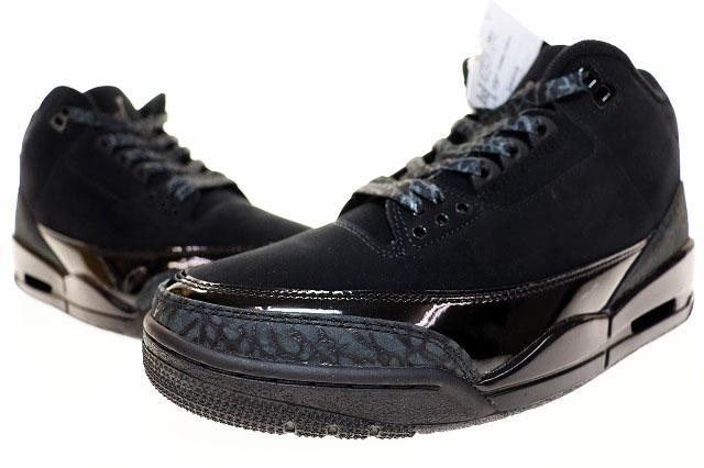 中古】ナイキ NIKE AIR JORDAN 3 RETRO BLACK CAT 2025 26cm