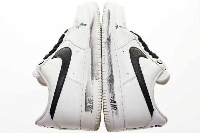【中古】ナイキ NIKE × PEACEMINUSONE AIR FORCE 1 07 PARANOISE 28.5cm DD3223-100 エア フォース 1 ▲■250415