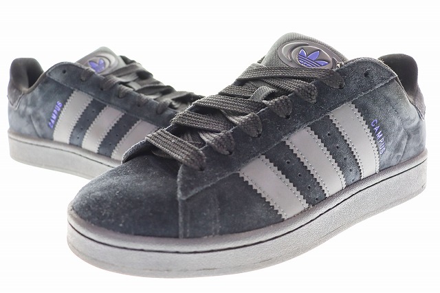 【中古】アディダスオリジナルス adidas originals CAMPUS 00s CORE BLACK 27.5cm ID2064 キャンパス ▲250402