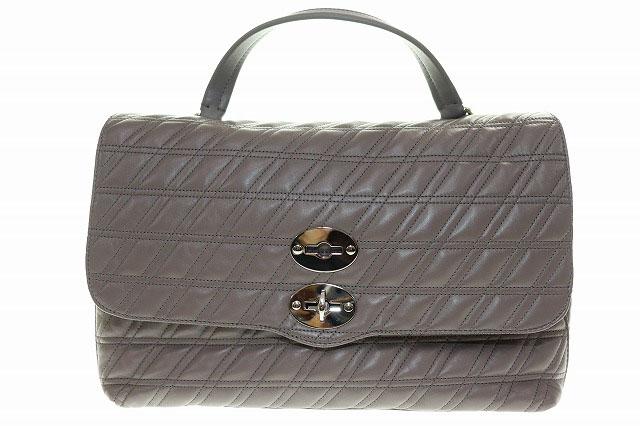 [新品] ザネラート ZANELLATO ◆ POSTINA SMALL LINEA PURA ETNA ポスティーナS 2WAYバッグ/黒　I061