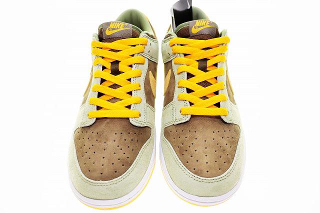 【中古】ナイキ NIKE DUNK LOW SE DUSTY OLIVE 2024 26.5cm DH5360-300 ダンク ロー ダスティ オリーブ ▲■250411