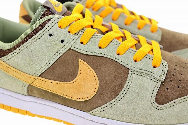 【中古】ナイキ NIKE DUNK LOW SE DUSTY OLIVE 2024 26.5cm DH5360-300 ダンク ロー ダスティ オリーブ ▲■250411