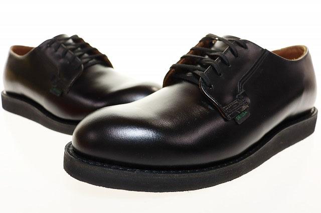 中古】レッドウィング REDWING 101 POSTMAN OXFORD BLACK SIZE 8