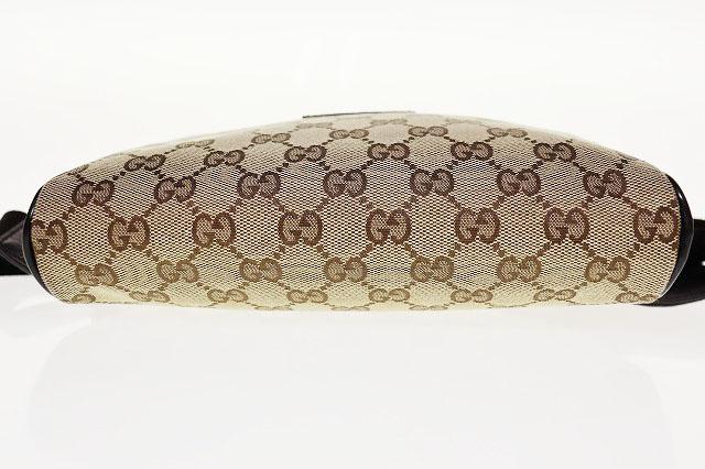 中古】グッチ GUCCI GGキャンバス スクエア ウエストポーチ 449174