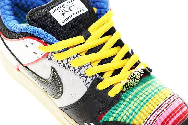 【中古】ナイキ NIKE SB DUNK LOW PRO QS WHAT THE P-ROD VARSITY MAIZE ダンク ロー プロ ホワット ザ P-ロッド ▲■ 中古】ナイキ NIKE SB DUNK LOW PRO QS WHAT THE P-ROD VARSITY MAIZE