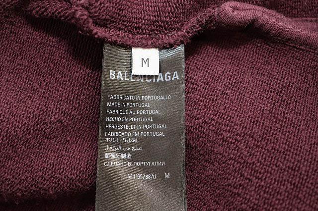 【中古】バレンシアガ BALENCIAGA 23SS TAPE TYPE RIPPED POCKET HOODIE M 744441 TOVB9 フーディ ☆AA★250407_8