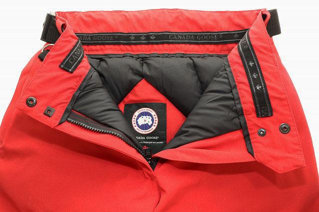 中古】カナダグース CANADA GOOSE ARCTIC PROGRAM TUNDRA PANTS RED XS
