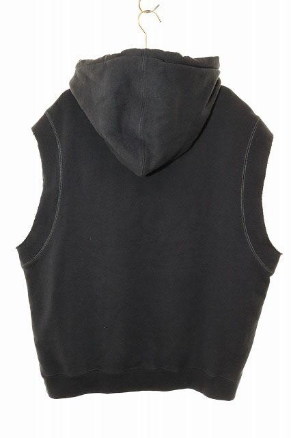 【中古】グッチ GUCCI COTTON JERSEY SLEEVELESS HOODIE M 663243 XJET5 コットン ジャージ スタッズ ☆AA★250324