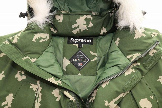 【中古】シュプリーム SUPREME 21AW GORE-TEX 700-FILL DOWN PARKA OlLIVE RUSSIAN CAMO L ☆AA★250719